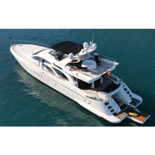 M492 Kiralık 8 Kişilik Ultralüks Motoryat Obsidian 